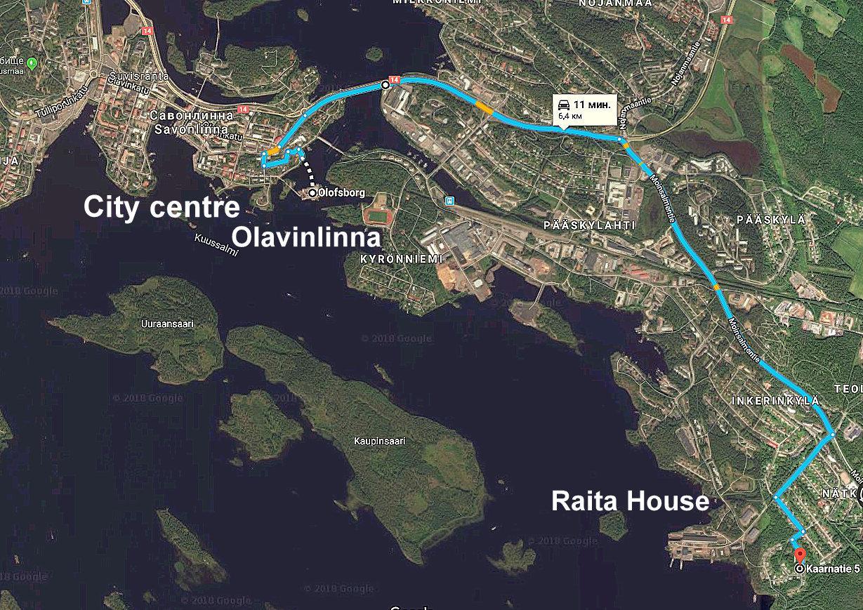 Raita House Aparthotel Savonlinna Exterior photo